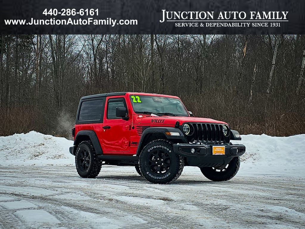 2022 Jeep Wrangler Willys 4x4