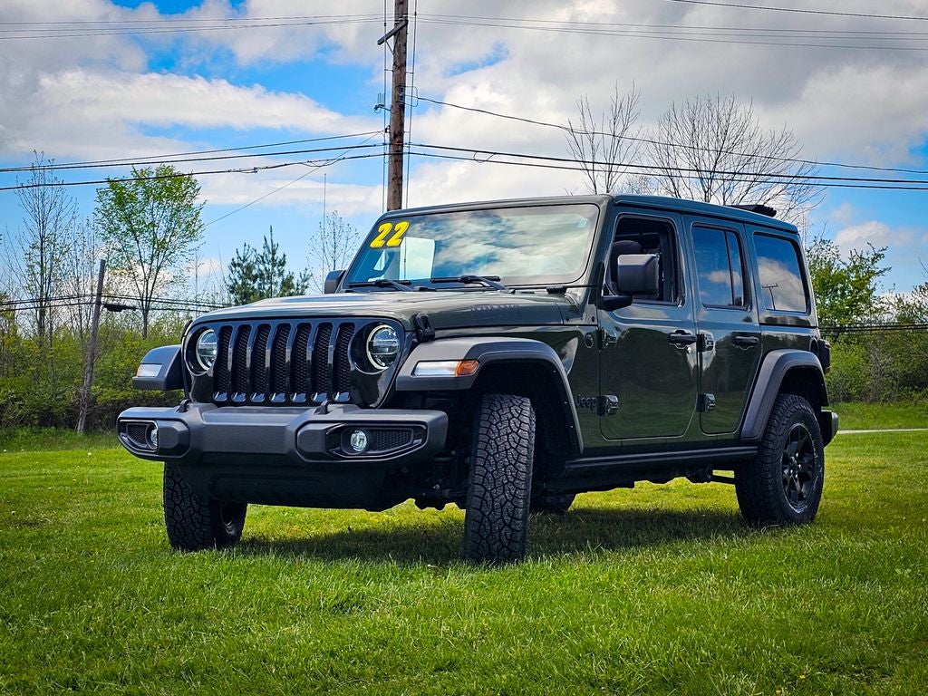 2022 Jeep Wrangler Unlimited Willys 4x4