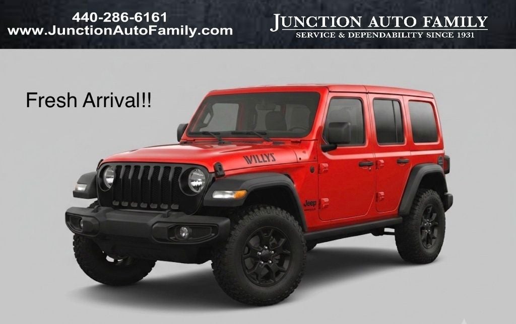 2021 Jeep Wrangler Unlimited Willys 4x4