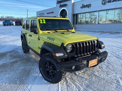 2022 Jeep Wrangler Unlimited Willys 4x4