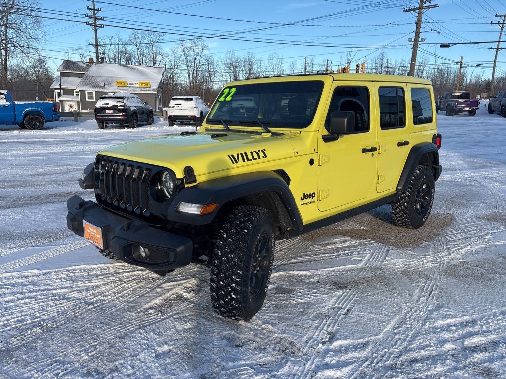2022 Jeep Wrangler Unlimited Willys 4x4