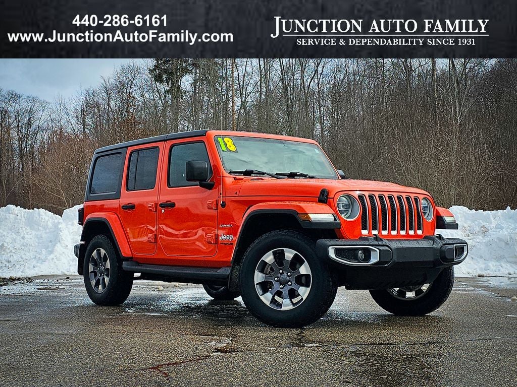 2018 Jeep Wrangler Unlimited Sahara 4x4
