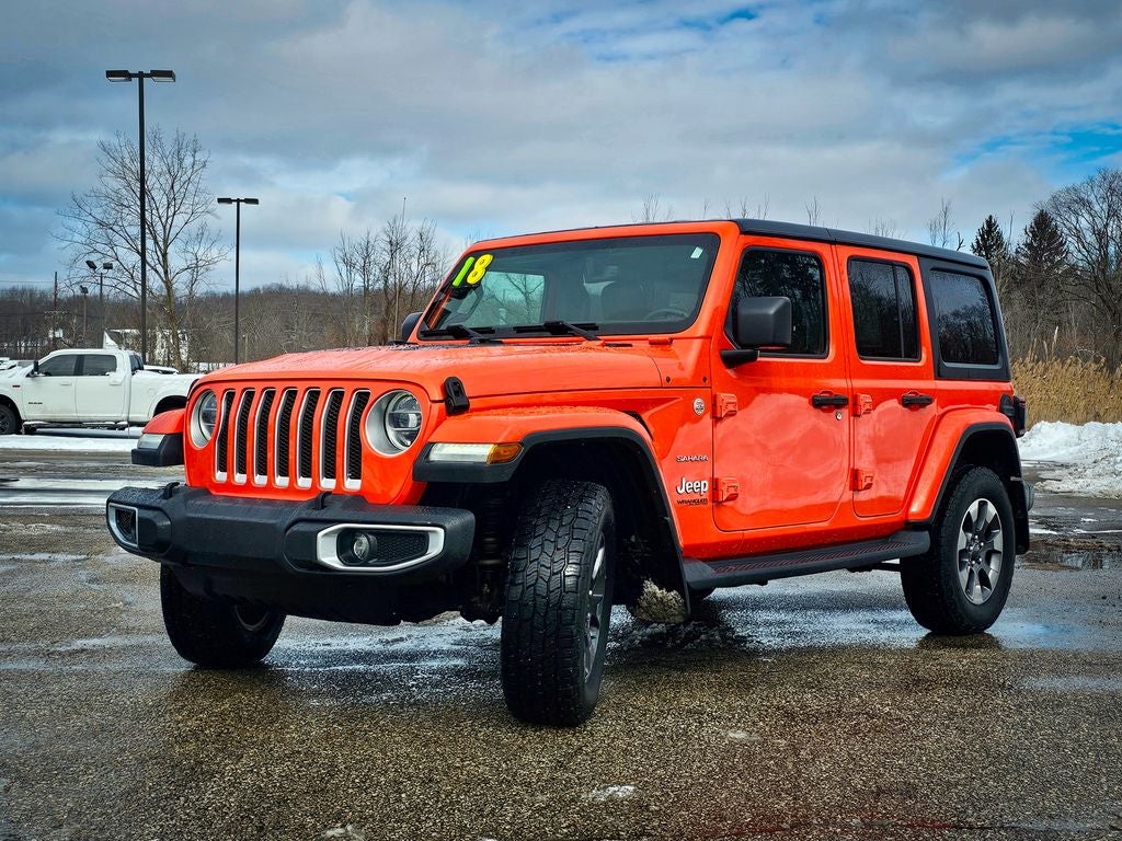 2018 Jeep Wrangler Unlimited Sahara 4x4