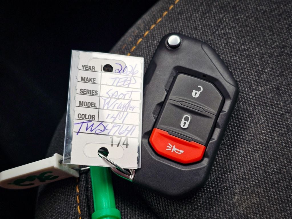 2026 Jeep Wrangler WRANGLER 2-DOOR SPORT