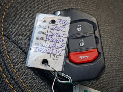 2026 Jeep Wrangler WRANGLER 2-DOOR SPORT