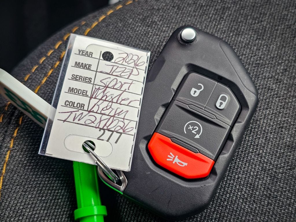 2026 Jeep Wrangler WRANGLER 2-DOOR WILLYS