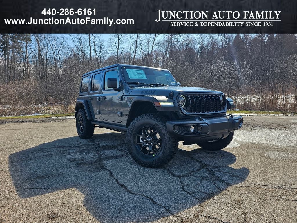 2026 Jeep Wrangler WRANGLER 4-DOOR WILLYS