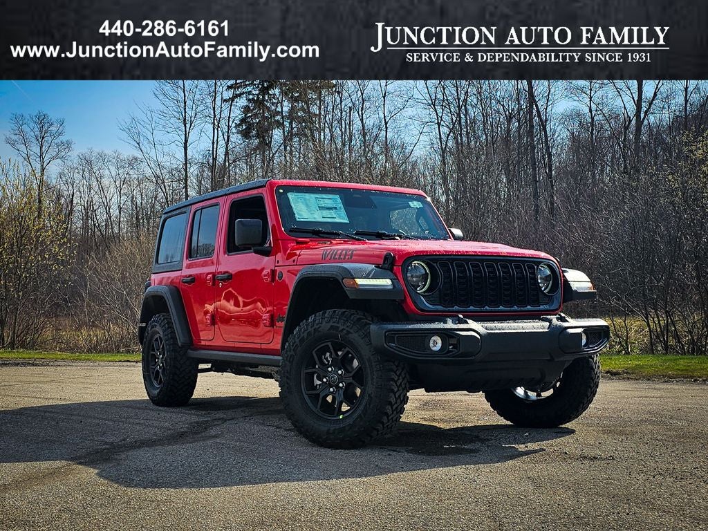 2026 Jeep Wrangler WRANGLER 4-DOOR WILLYS