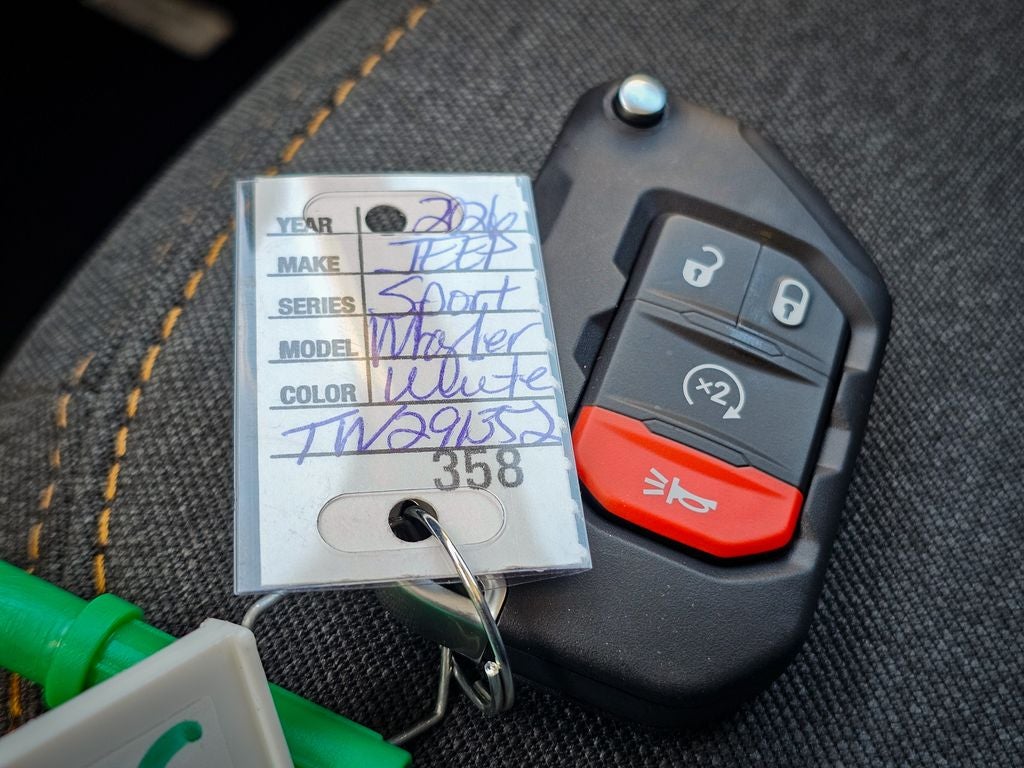 2026 Jeep Wrangler WRANGLER 4-DOOR SPORT S