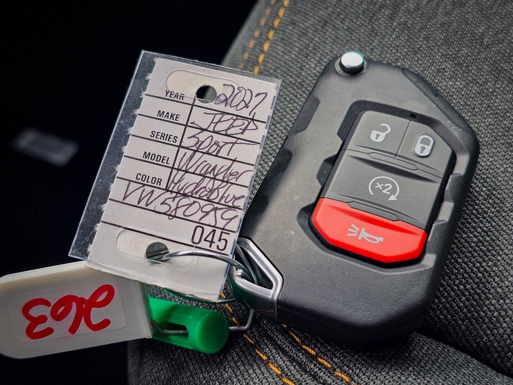 2027 Jeep Wrangler WRANGLER 4-DOOR SPORT S