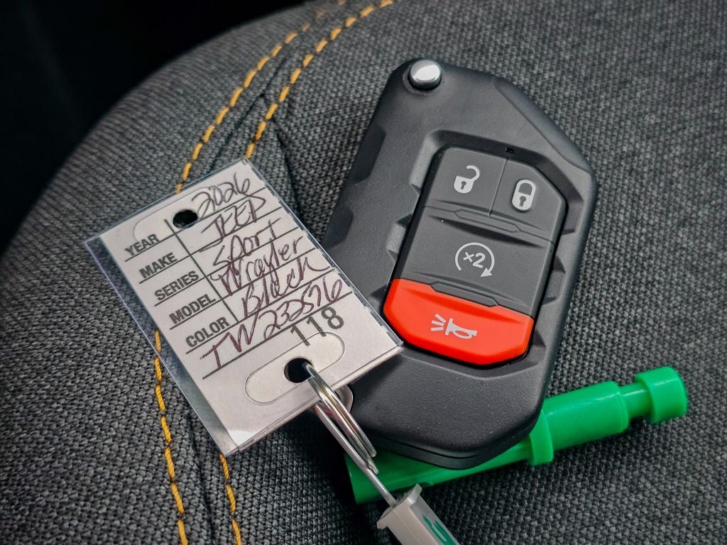 2026 Jeep Wrangler WRANGLER 4-DOOR SPORT S