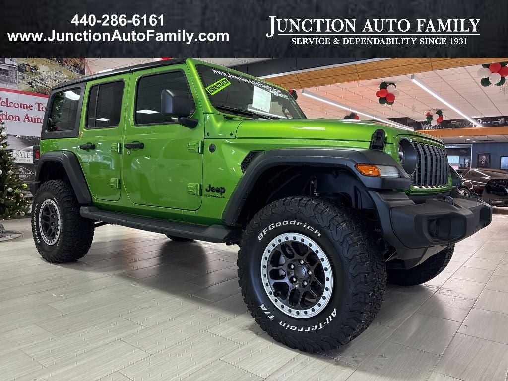 2025 Jeep Wrangler WRANGLER 4-DOOR SPORT S