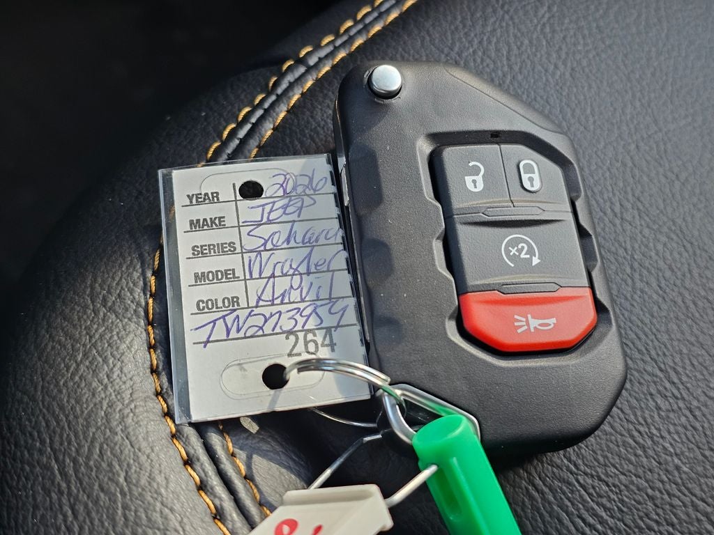 2026 Jeep Wrangler WRANGLER 4-DOOR SAHARA