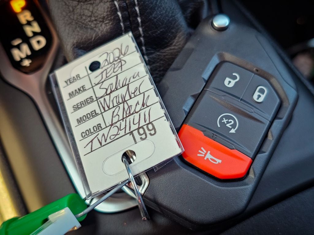 2026 Jeep Wrangler WRANGLER 4-DOOR SAHARA