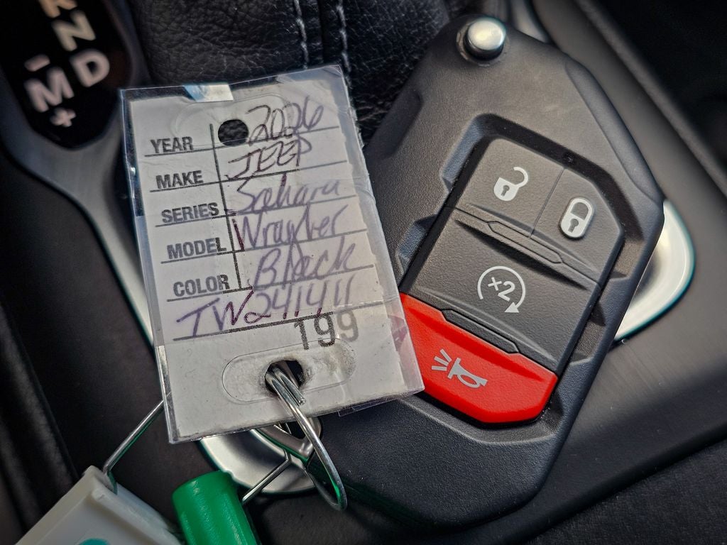 2026 Jeep Wrangler WRANGLER 4-DOOR SAHARA