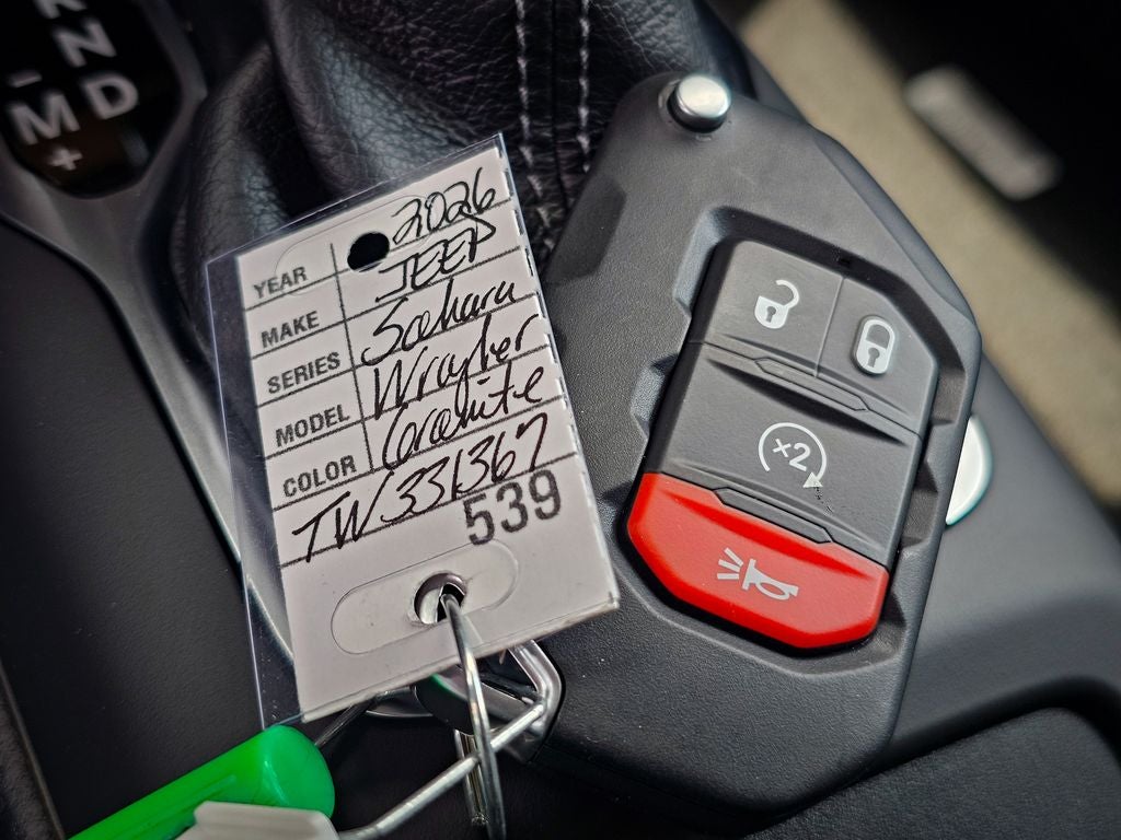 2026 Jeep Wrangler WRANGLER 4-DOOR SAHARA