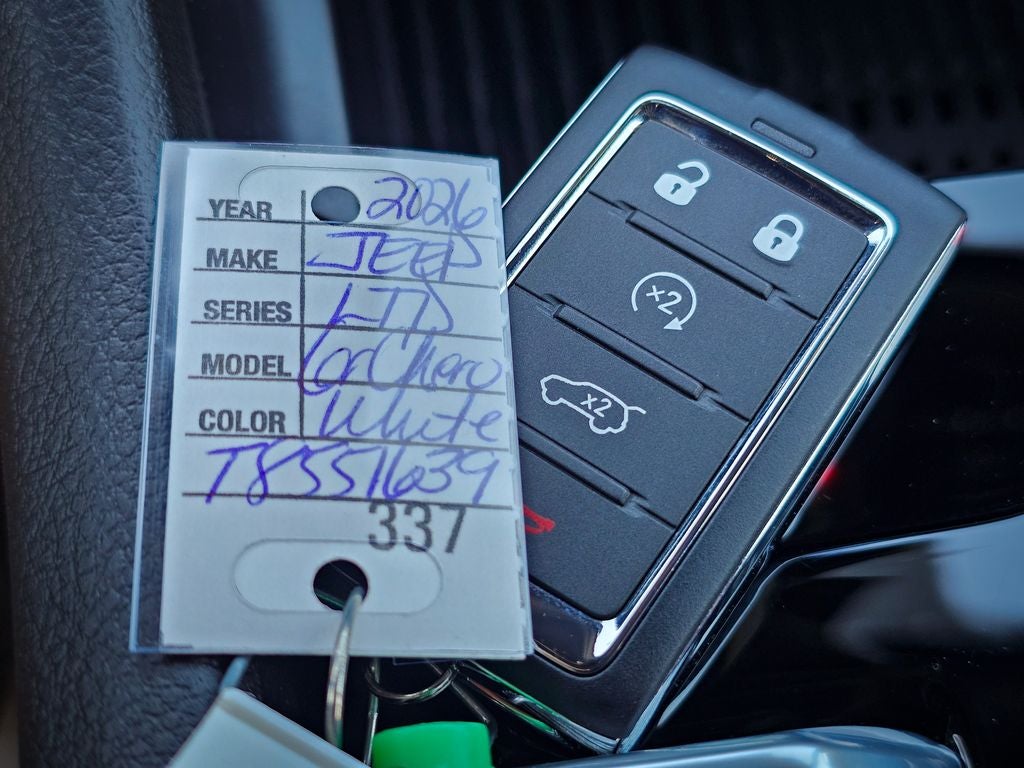 2026 Jeep Grand Cherokee GRAND CHEROKEE LIMITED RESERVE 4X4