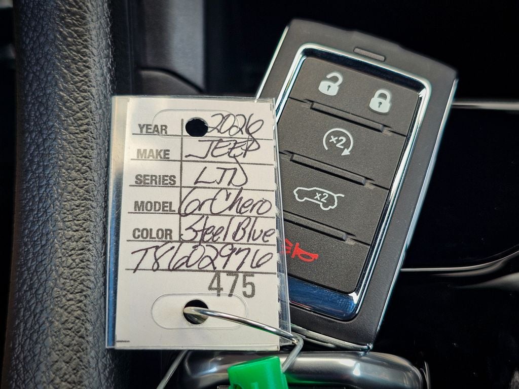 2026 Jeep Grand Cherokee GRAND CHEROKEE LIMITED 4X4