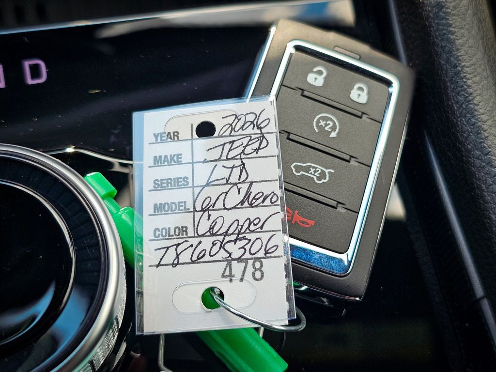 2026 Jeep Grand Cherokee GRAND CHEROKEE LIMITED RESERVE 4X4