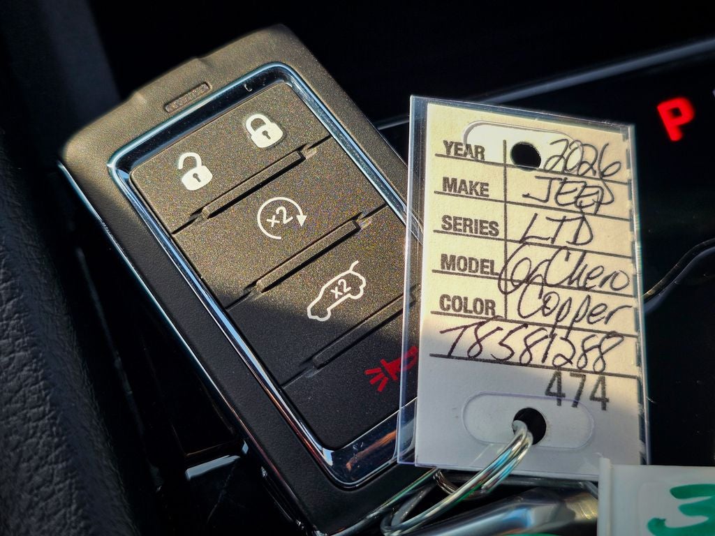 2026 Jeep Grand Cherokee GRAND CHEROKEE LIMITED 4X4