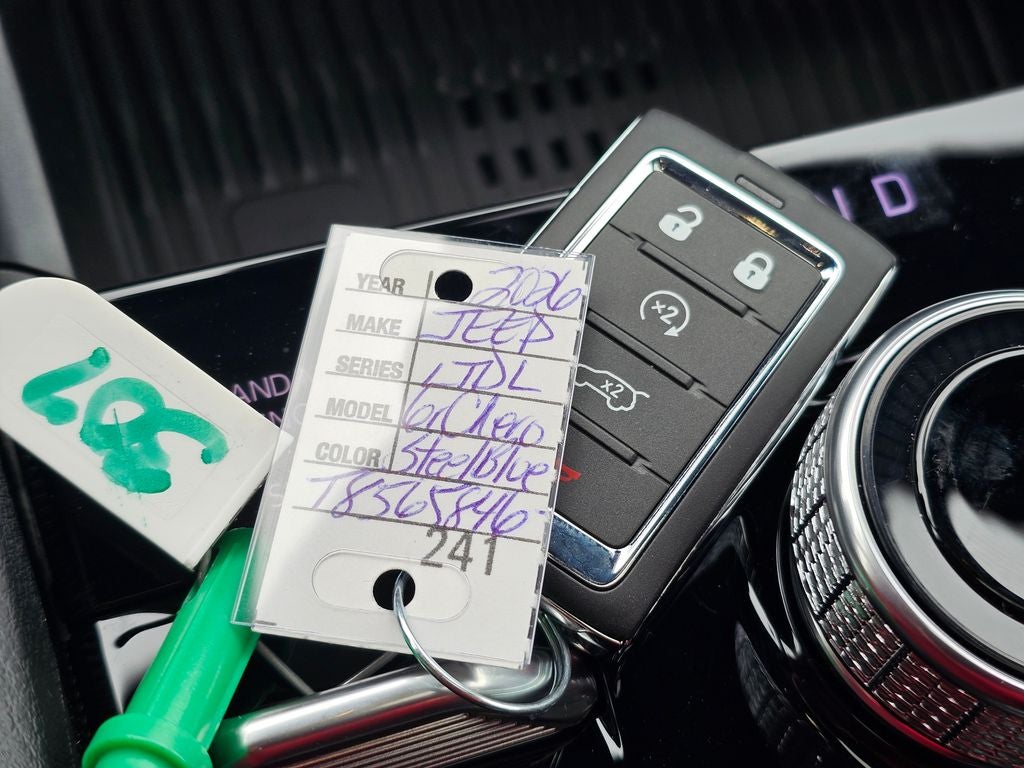 2026 Jeep Grand Cherokee GRAND CHEROKEE L LIMITED RESERVE 4X4