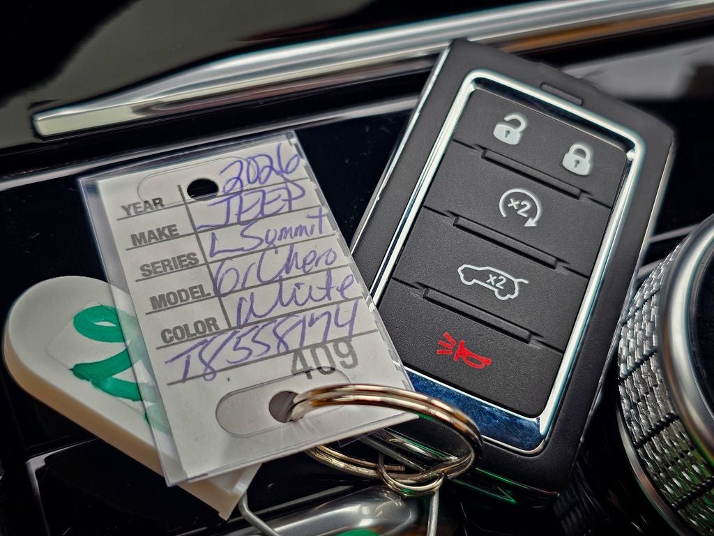 2026 Jeep Grand Cherokee GRAND CHEROKEE L SUMMIT 4X4