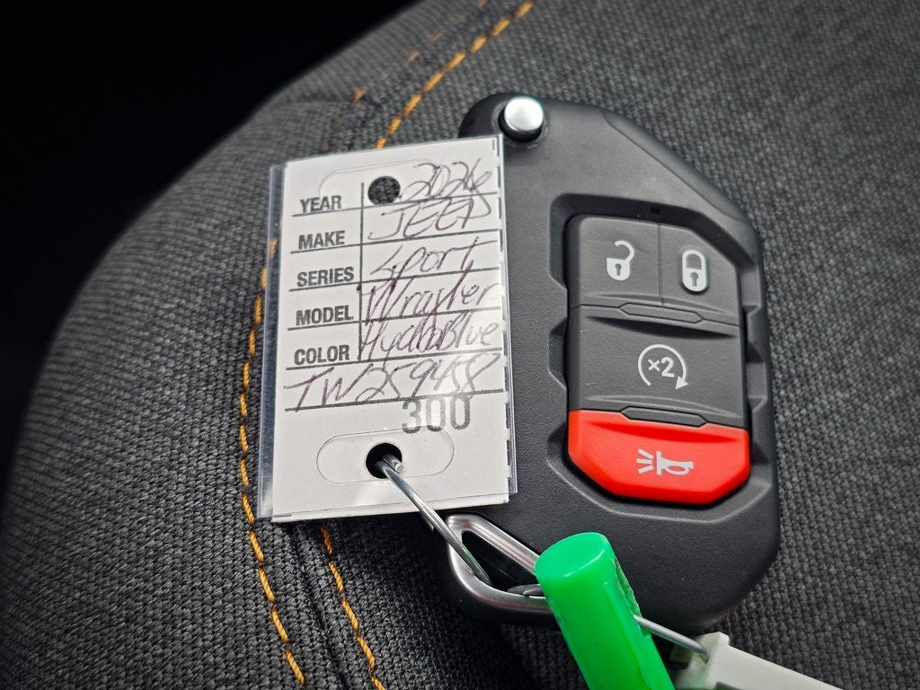 2026 Jeep Wrangler WRANGLER 4-DOOR WILLYS