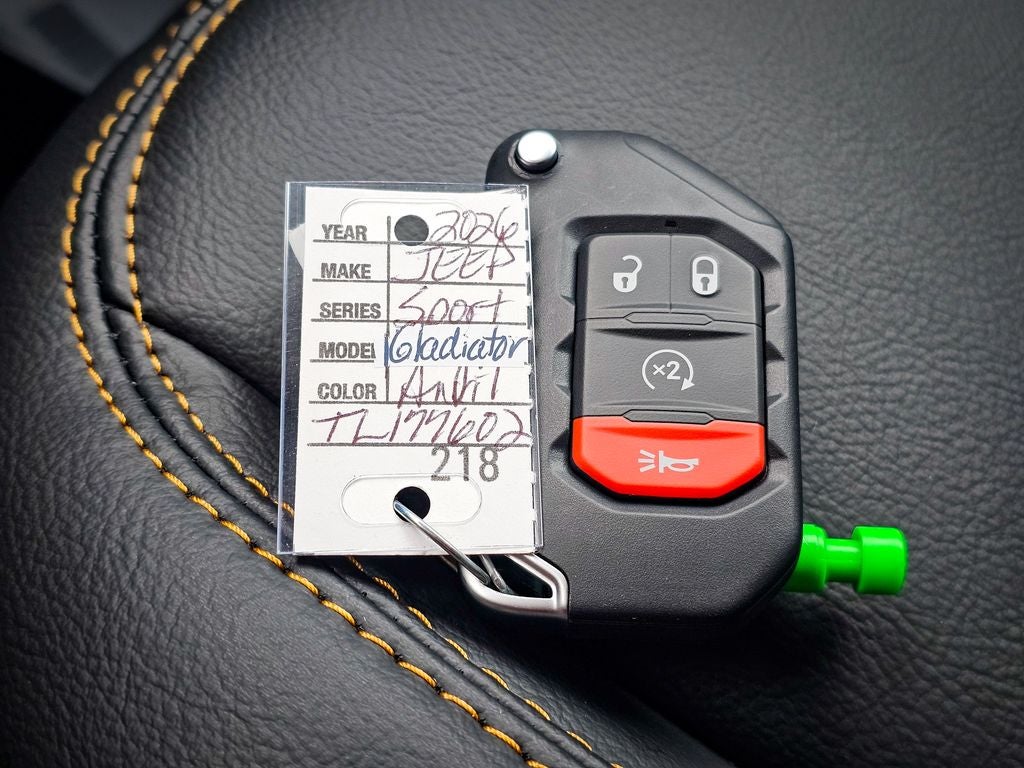 2026 Jeep Gladiator GLADIATOR SAHARA 4X4