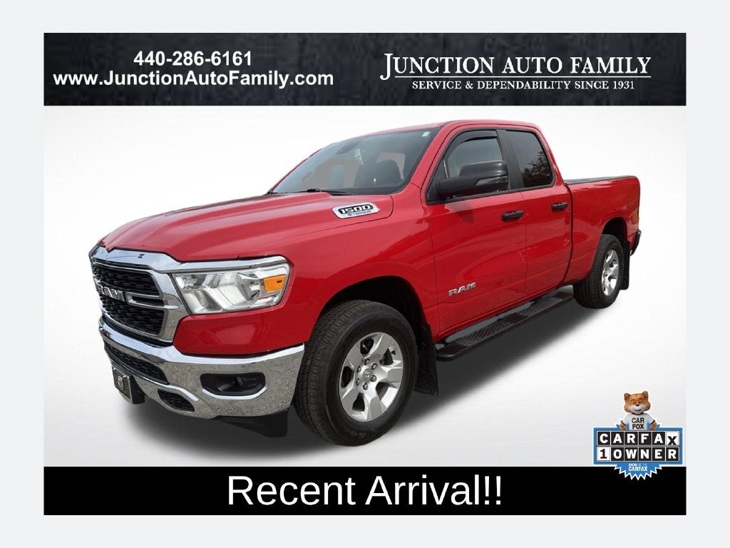 2024 RAM Ram 1500 Big Horn Quad Cab 4x4 6'4' Box