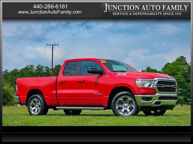 2021 RAM 1500 Big Horn Quad Cab 4x4 6'4' Box