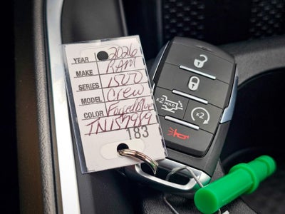 2026 RAM Ram 1500 RAM 1500 BIG HORN CREW CAB 4X4 5'7' BOX