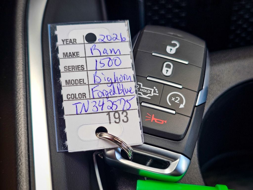 2026 RAM Ram 1500 RAM 1500 BIG HORN CREW CAB 4X4 5'7' BOX