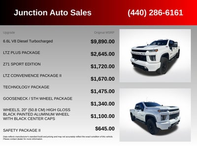2021 Chevrolet Silverado 3500HD 4WD Crew Cab Standard Bed LTZ
