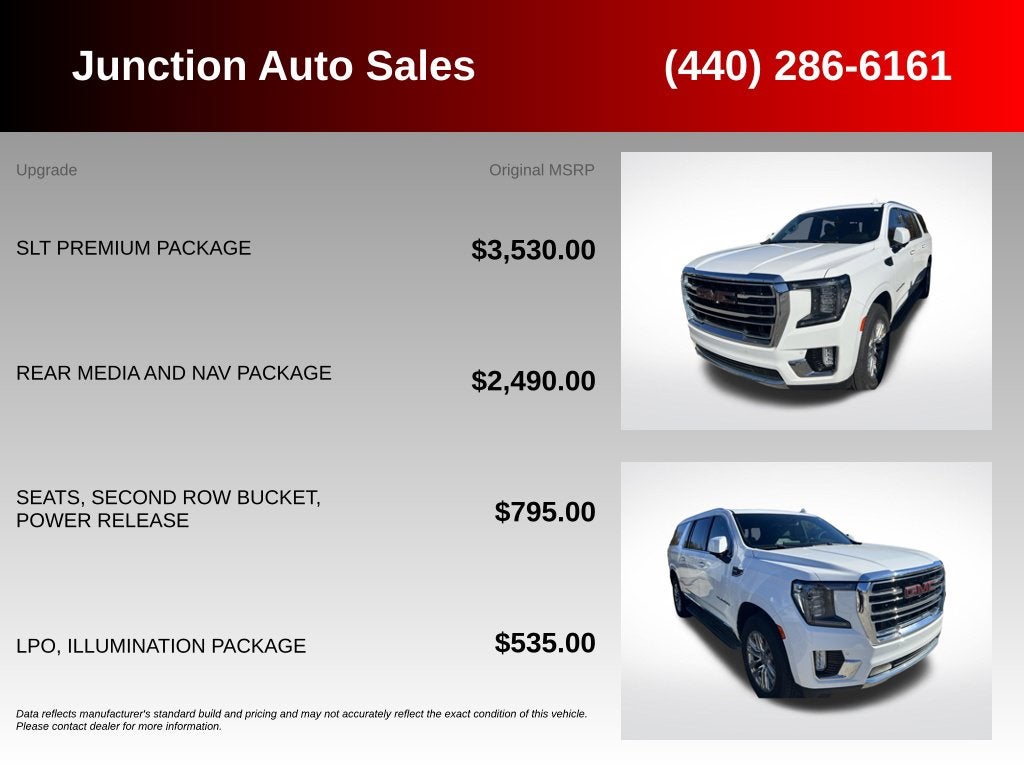 2021 GMC Yukon XL 4WD SLT