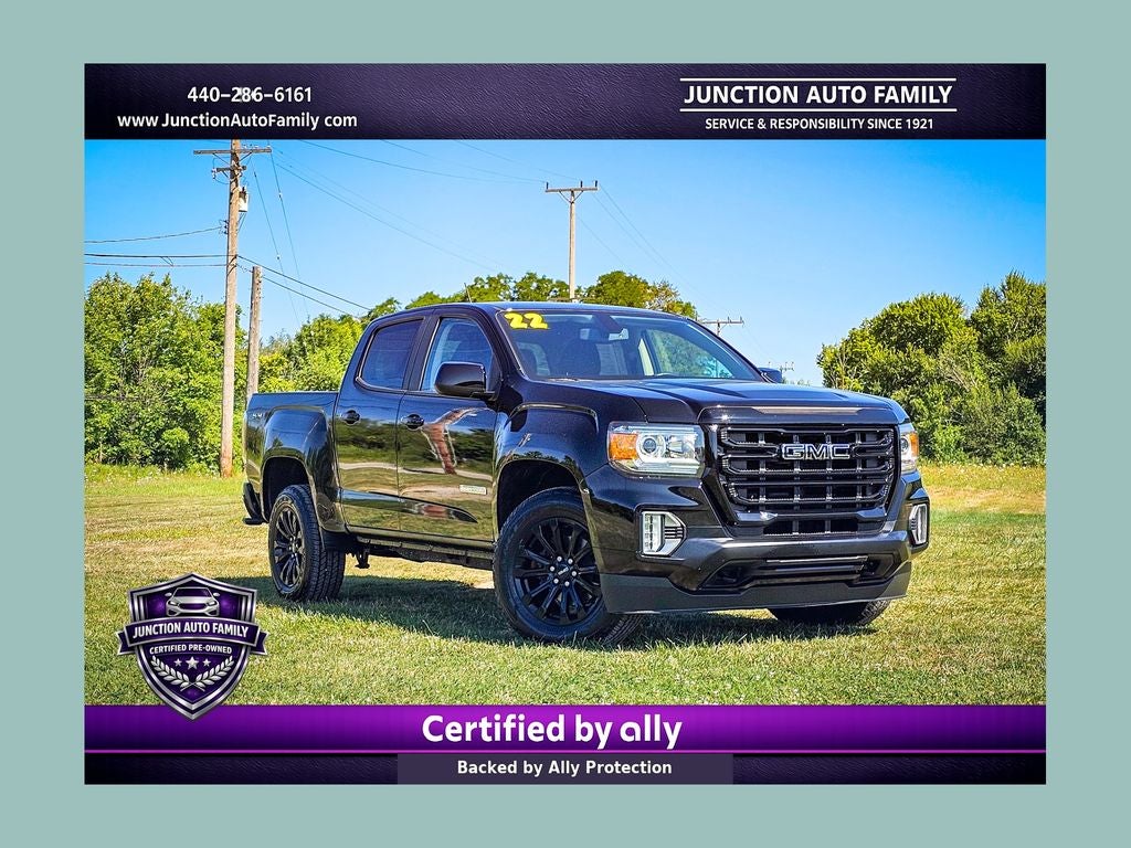2022 GMC Canyon 4WD Crew Cab Short Box Elevation