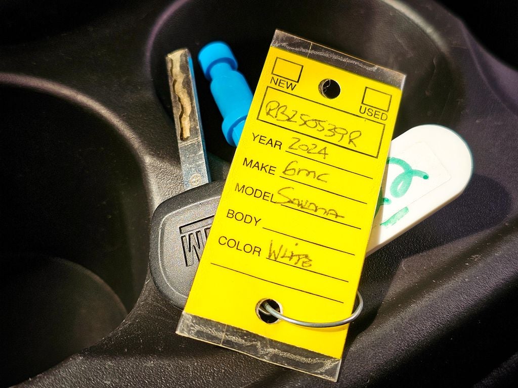 2024 GMC Savana Cargo RWD 2500 Regular Wheelbase Work Van