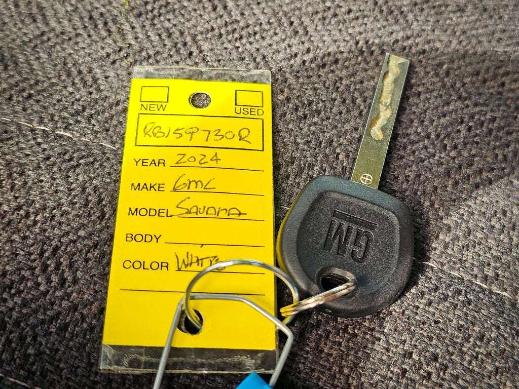 2024 GMC Savana Cargo RWD 2500 Regular Wheelbase Work Van