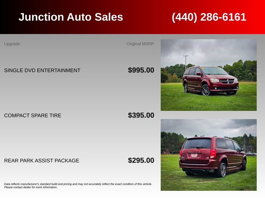 2017 Dodge Grand Caravan SXT