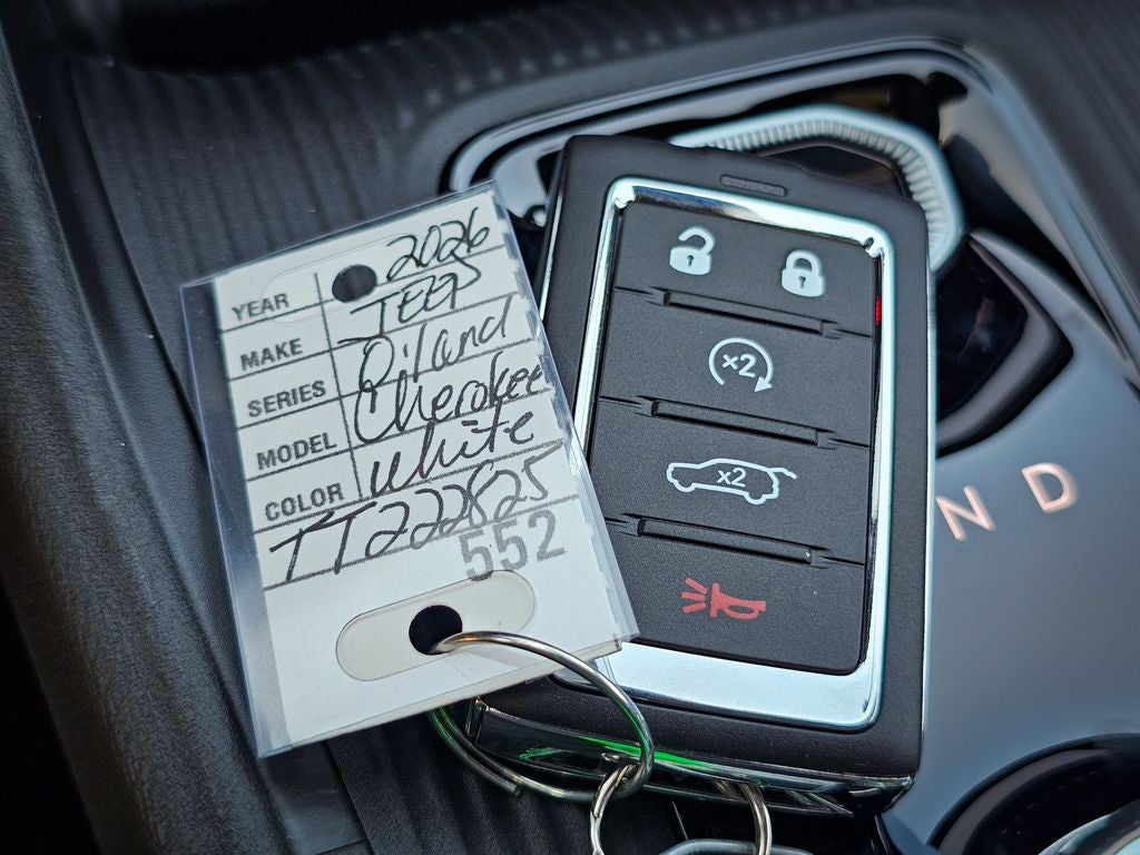 2026 Jeep Cherokee CHEROKEE OVERLAND 4X4