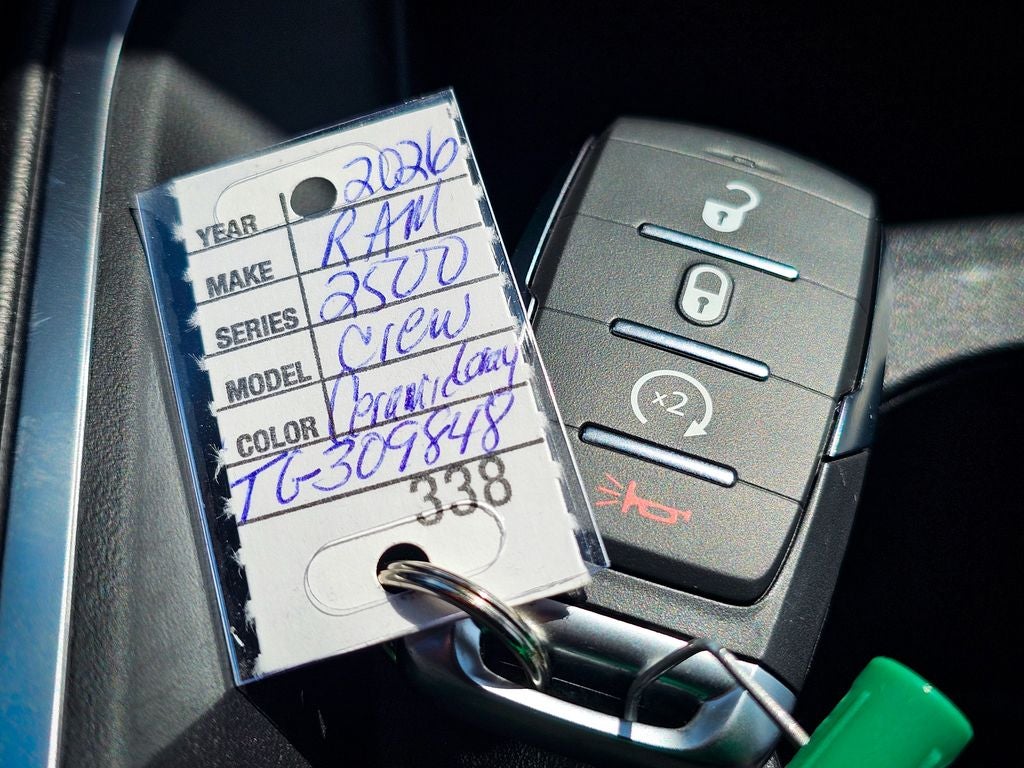 2026 RAM Ram 2500 RAM 2500 BIG HORN CREW CAB 4X4 6'4' BOX