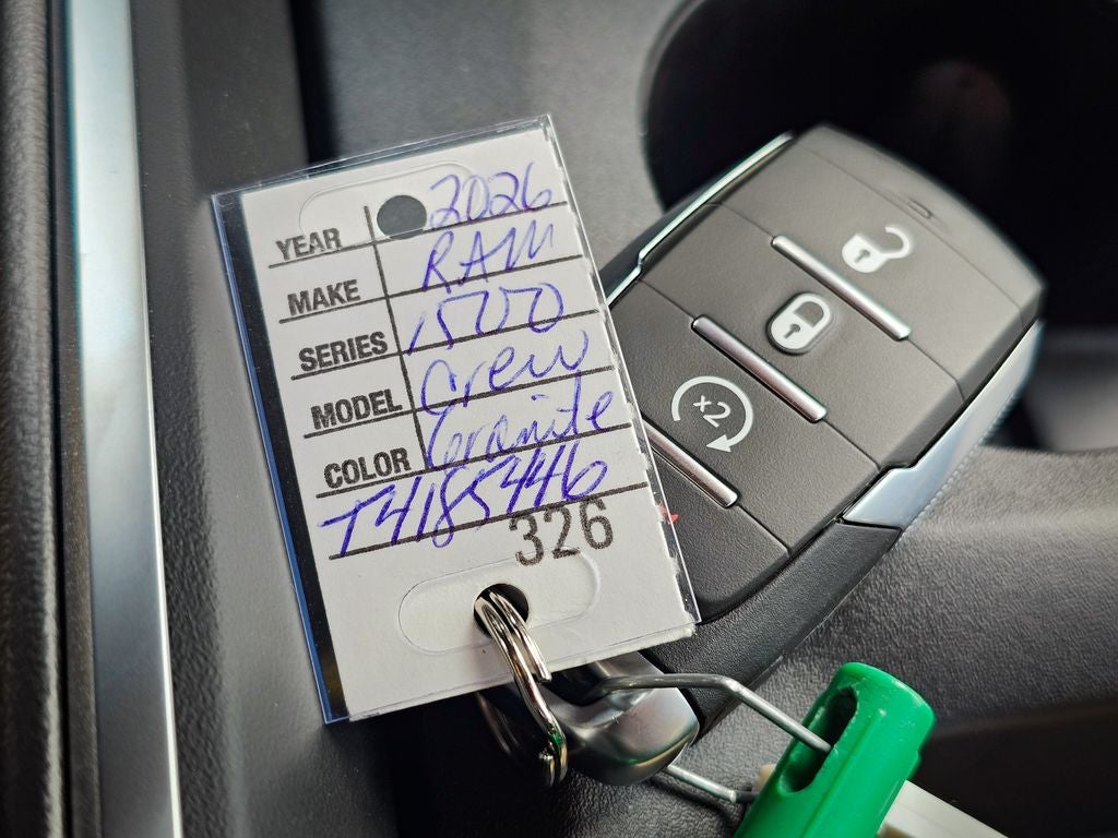 2026 RAM Ram 1500 RAM 1500 BIG HORN CREW CAB 4X4 5'7' BOX