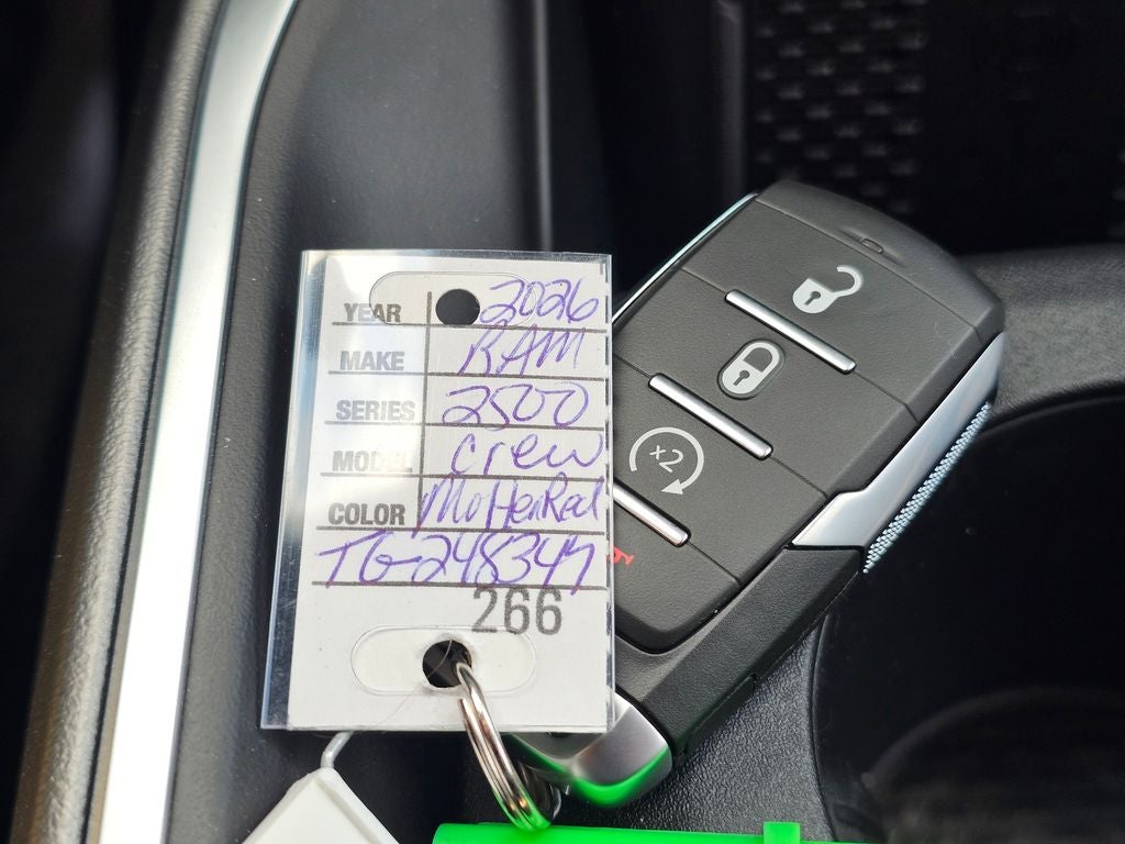 2026 RAM Ram 2500 RAM 2500 BIG HORN CREW CAB 4X4 6'4' BOX