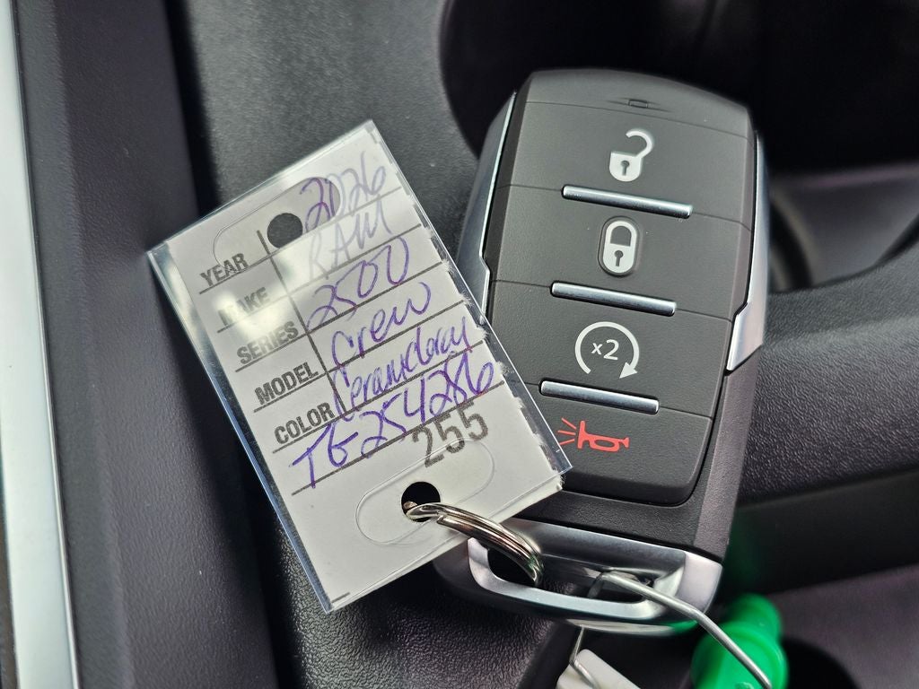 2026 RAM Ram 2500 RAM 2500 BIG HORN CREW CAB 4X4 6'4' BOX