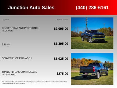 2021 Chevrolet Silverado 1500 4WD Crew Cab Short Bed LT