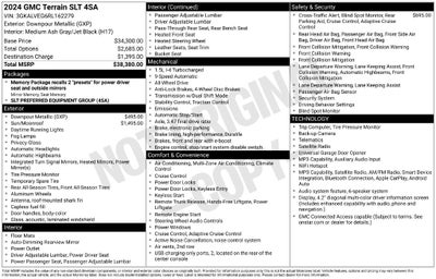 2024 GMC Terrain AWD SLT