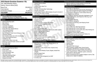 2023 Buick Envision Essence AWD