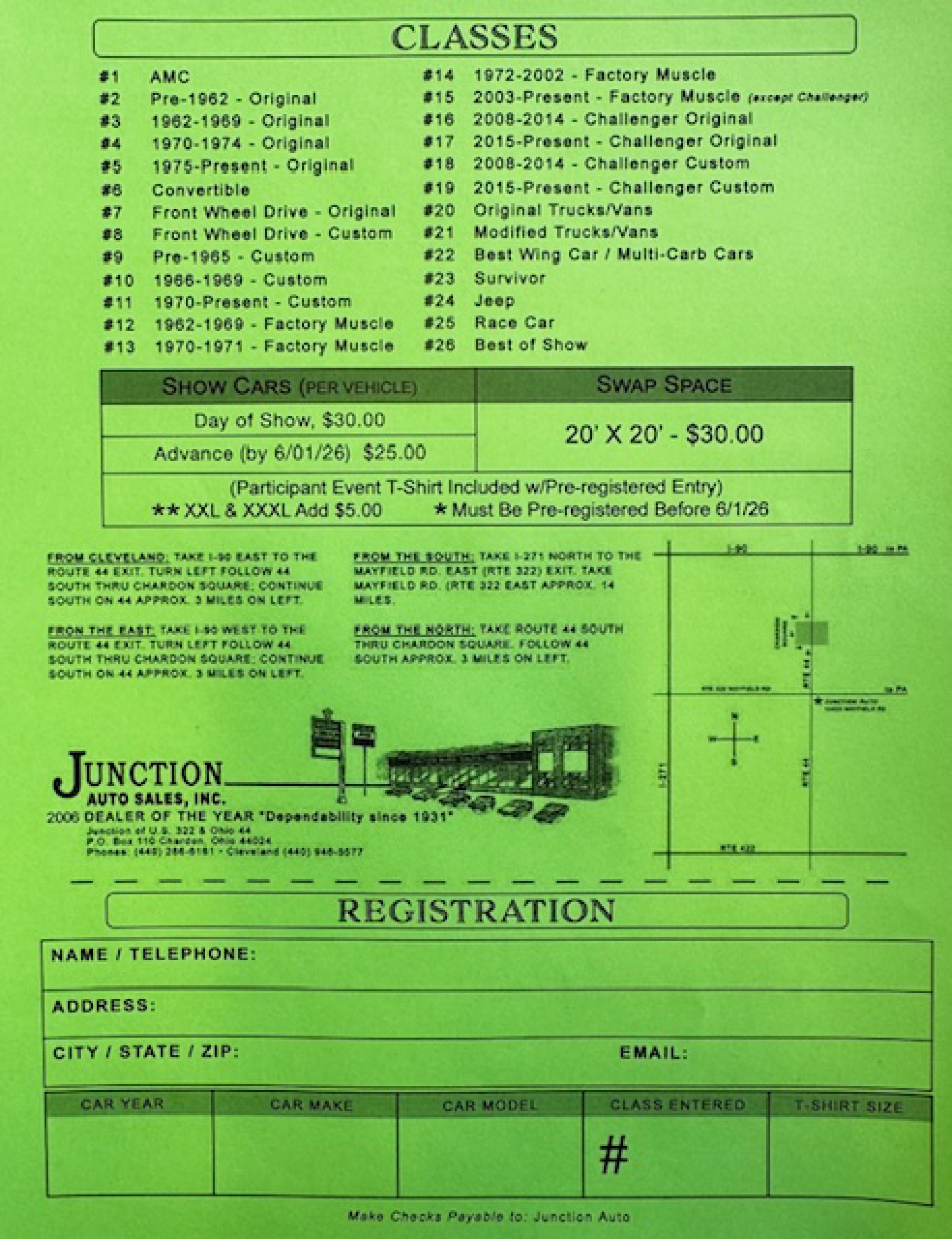 2026 Mopars @ Junction Flyer Back