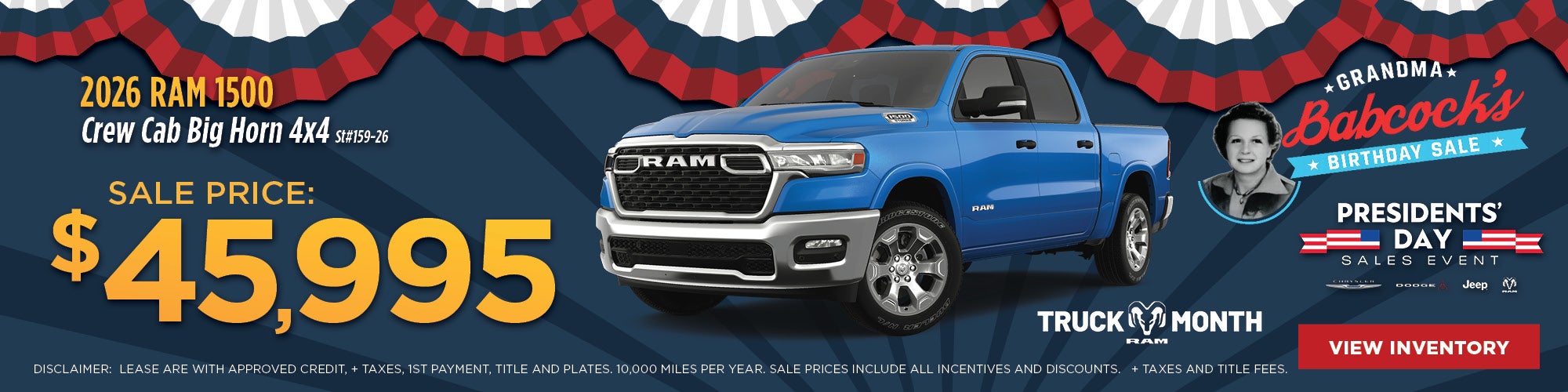 2026 RAM 1500 Big Horn