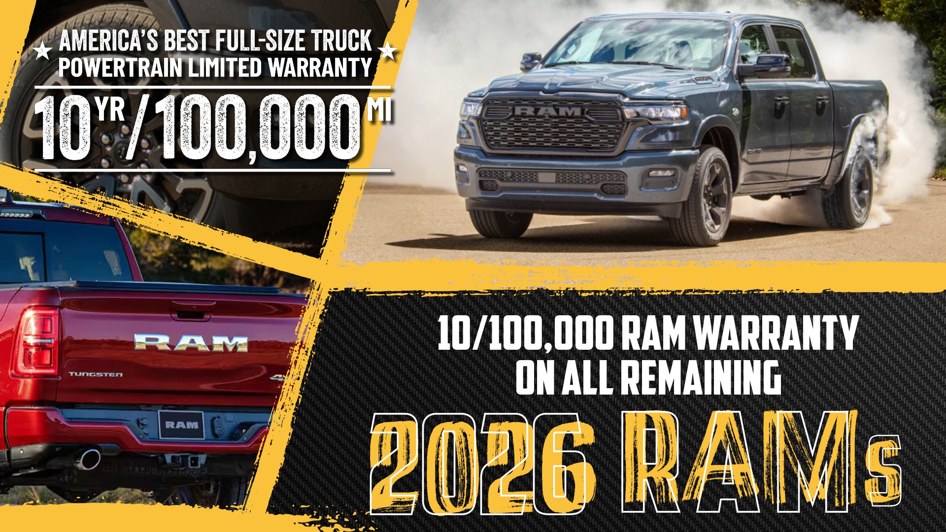 2026 RAM 10 Year Warranty