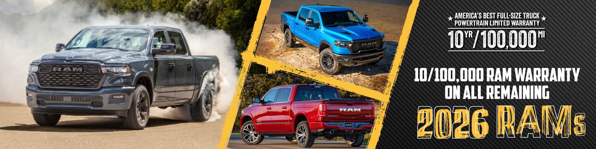 2026 RAM 10 Year Warranty